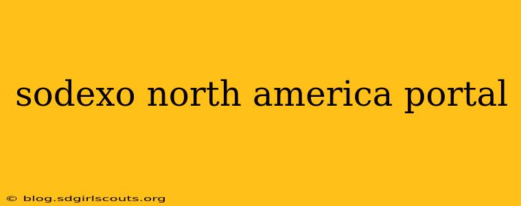 sodexo north america portal