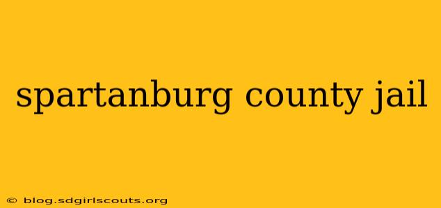 spartanburg county jail