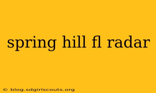 spring hill fl radar