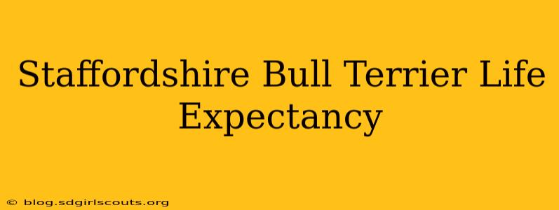 Staffordshire Bull Terrier Life Expectancy