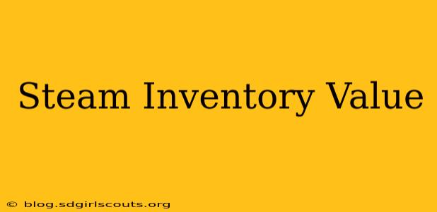 Steam Inventory Value
