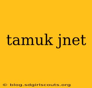 tamuk jnet