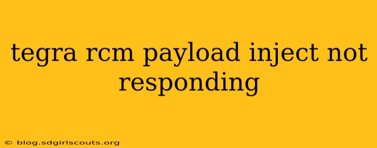 tegra rcm payload inject not responding