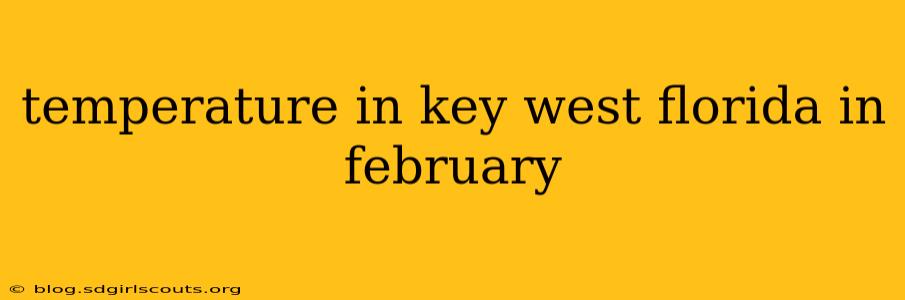 temperature in key west florida in february