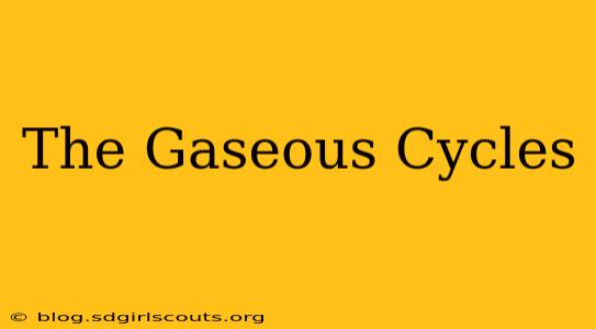 The Gaseous Cycles