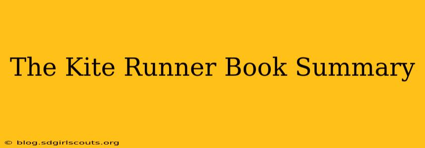 The Kite Runner Book Summary