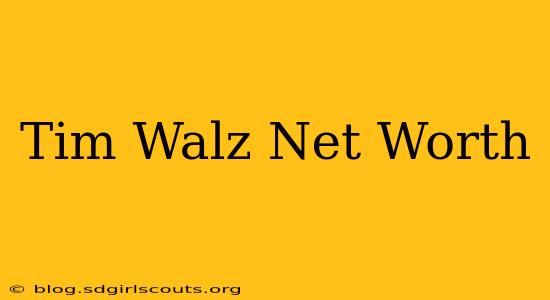Tim Walz Net Worth