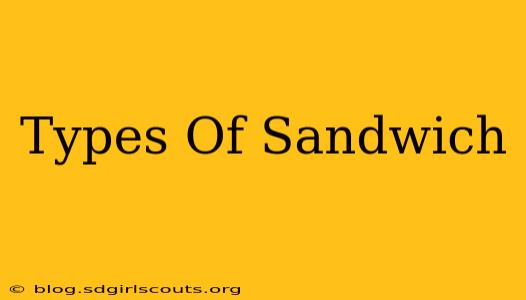 Types Of Sandwich