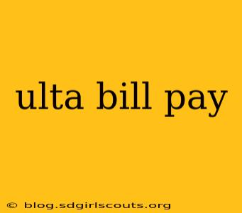 ulta bill pay
