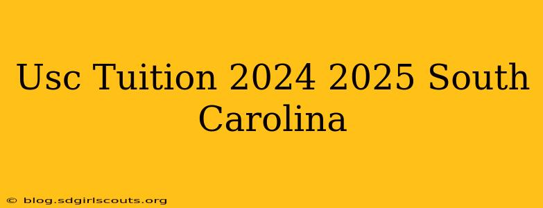 Usc Tuition 2024 2025 South Carolina