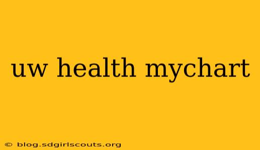 uw health mychart