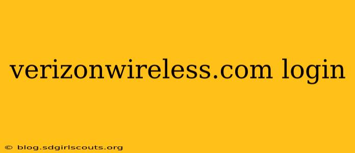 verizonwireless.com login