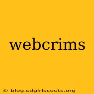 webcrims