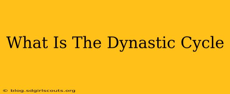 What Is The Dynastic Cycle