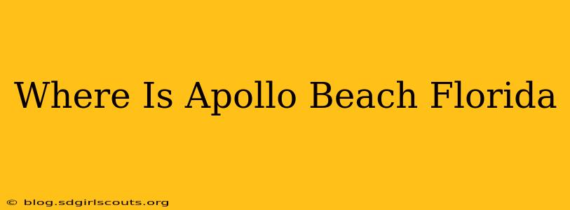 Where Is Apollo Beach Florida