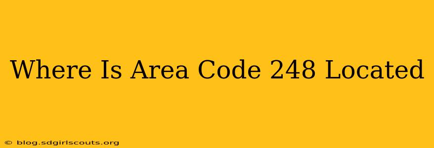 Where Is Area Code 248 Located