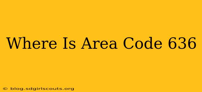Where Is Area Code 636