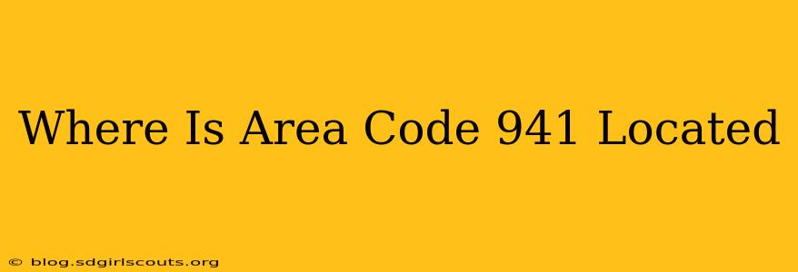 Where Is Area Code 941 Located