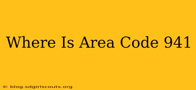 Where Is Area Code 941