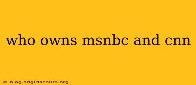 who owns msnbc and cnn