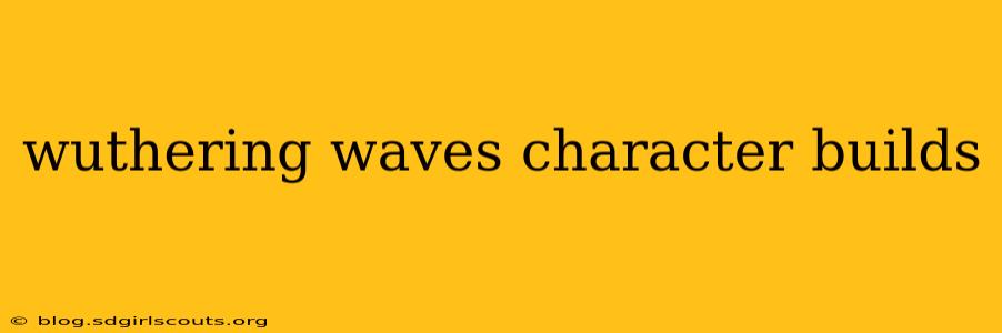 wuthering waves character builds