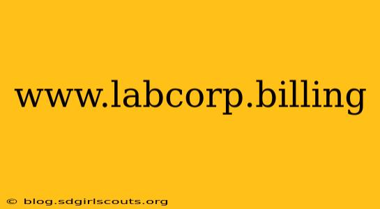 www.labcorp.billing