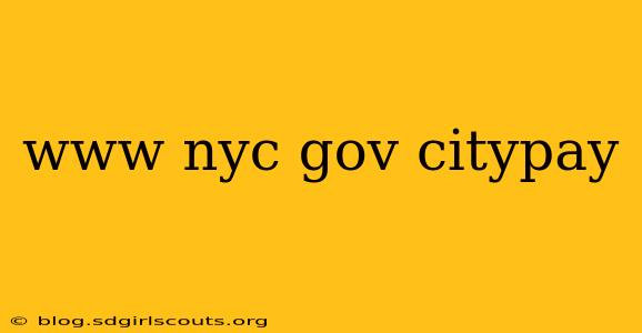 www nyc gov citypay